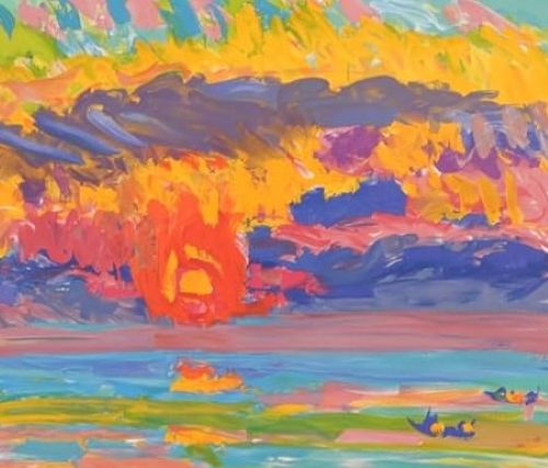 井手宣通　「旭日」の買取画像